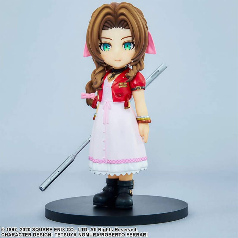 FINAL FANTASY VII REMAKE &#8211; FIGURINE AERITH GAINSBOROUGH ADORABLE ARTS JAPANDCO 1c