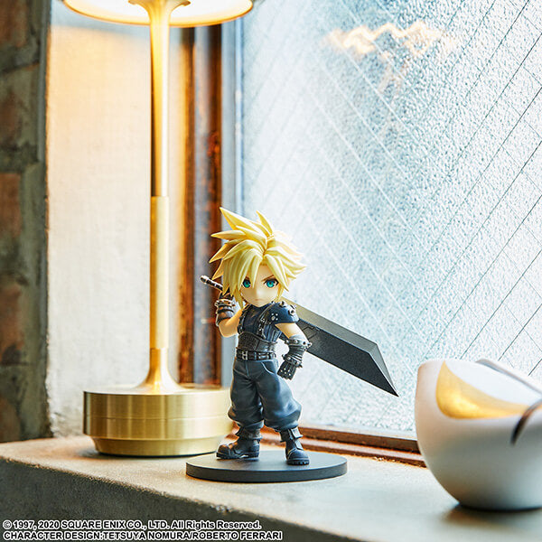 FINAL FANTASY VII REMAKE - FIGURINE CLOUD STRIFE ADORABLE ARTS JAPANDCO 10c