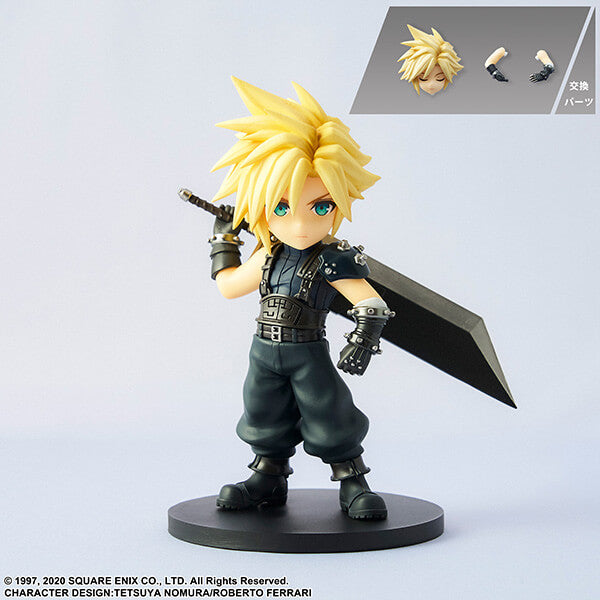 FINAL FANTASY VII REMAKE - FIGURINE CLOUD STRIFE ADORABLE ARTS JAPANDCO 3c