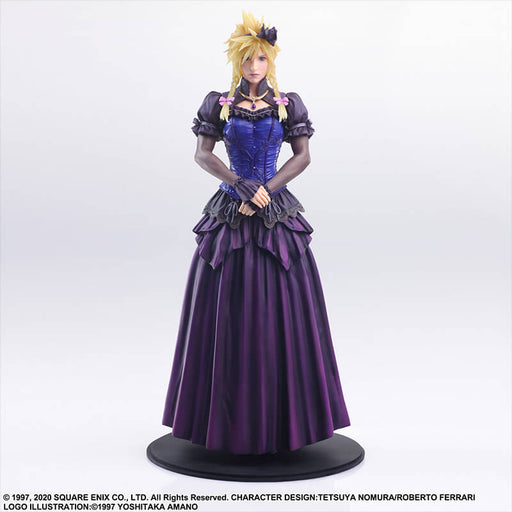 FINAL FANTASY VII REMAKE - FIGURINE CLOUD STRIFE DRESS VER. STATIC ARTS JAPANDCO 1c