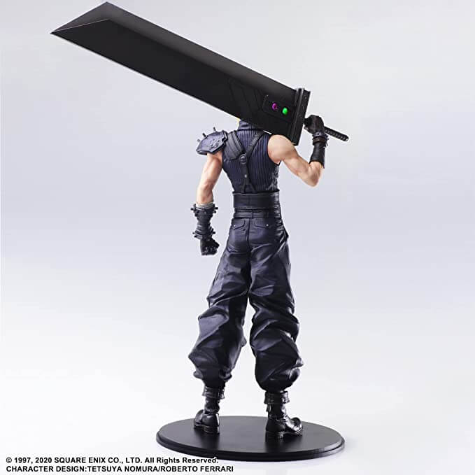 FINAL FANTASY VII REMAKE &#8211; FIGURINE CLOUD STRIFE STATIC ARTS JAPANDCO 4c