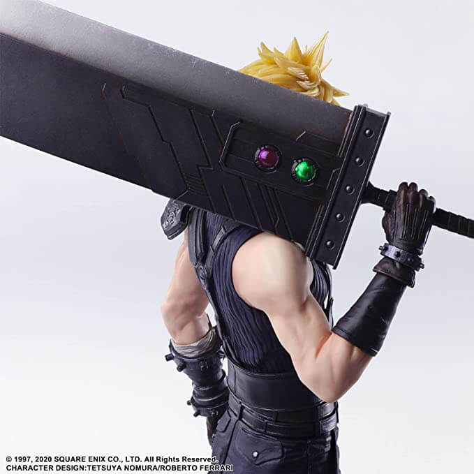 FINAL FANTASY VII REMAKE &#8211; FIGURINE CLOUD STRIFE STATIC ARTS JAPANDCO 5c