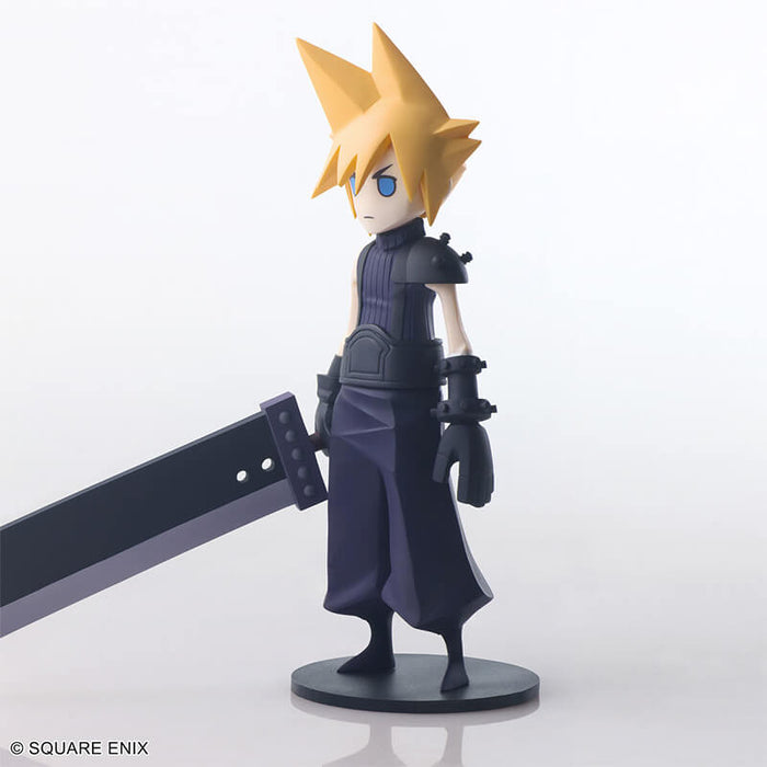 FINAL FANTASY VII REMAKE - FIGURINE CLOUD STRIFE STATIC ARTS MINI JAPANDCO 4c