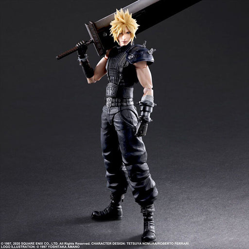 FINAL FANTASY VII REMAKE - FIGURINE CLOUD STRIFE VER.2 PLAY ARTS KAI JAPANDCO 1c