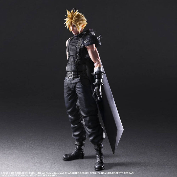 FINAL FANTASY VII REMAKE - FIGURINE CLOUD STRIFE VER.2 PLAY ARTS KAI JAPANDCO 3c