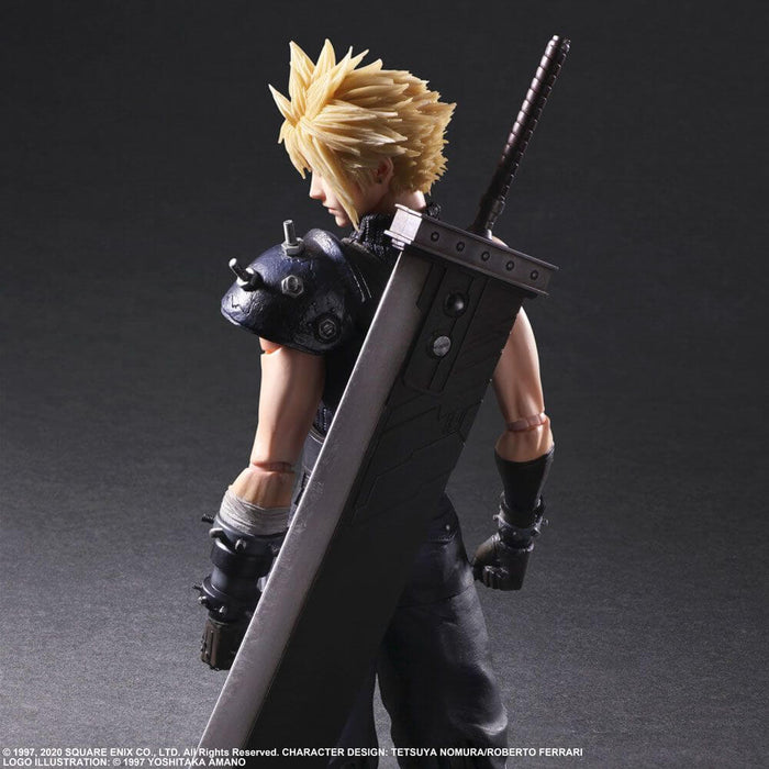 FINAL FANTASY VII REMAKE - FIGURINE CLOUD STRIFE VER.2 PLAY ARTS KAI JAPANDCO 6c