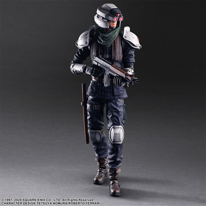 FINAL FANTASY VII REMAKE - FIGURINE GARDE SHINRA PLAY ARTS KAI JAPANDCO 1c