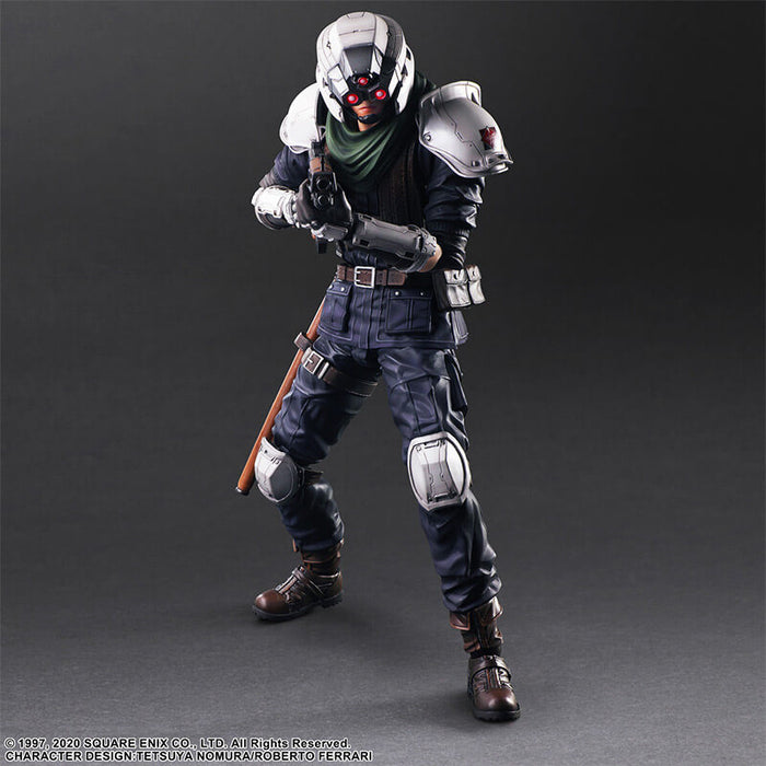 FINAL FANTASY VII REMAKE - FIGURINE GARDE SHINRA PLAY ARTS KAI JAPANDCO 3c