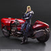 FINAL FANTASY VII REMAKE - FIGURINE ROCHEY & BIKE PLAY ARTS KAI JAPANDCO 1c