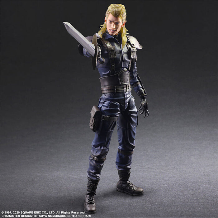 FINAL FANTASY VII REMAKE - FIGURINE ROCHEY & BIKE PLAY ARTS KAI JAPANDCO 6c