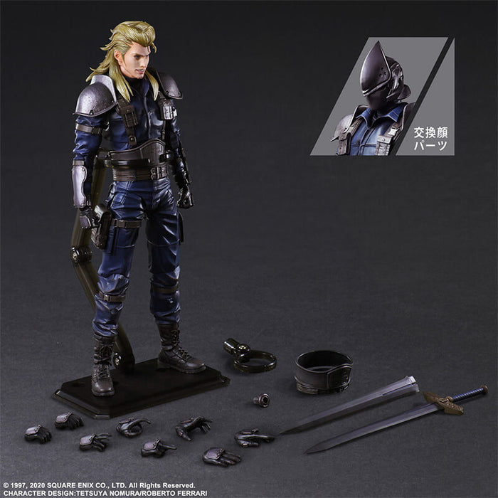 FINAL FANTASY VII REMAKE - FIGURINE ROCHEY PLAY ARTS KAI JAPANDCO 7c