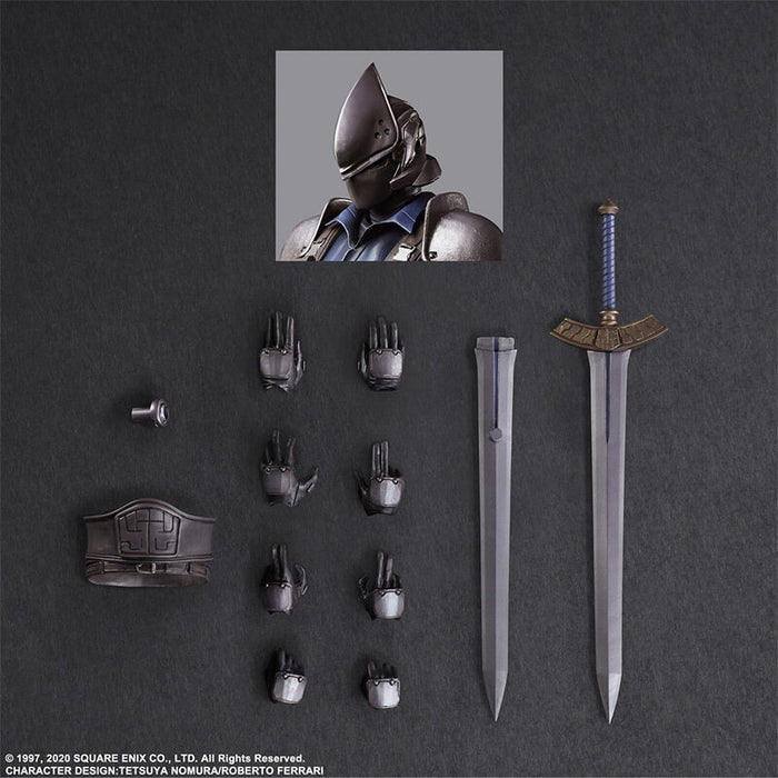 FINAL FANTASY VII REMAKE - FIGURINE ROCHEY PLAY ARTS KAI JAPANDCO 8c