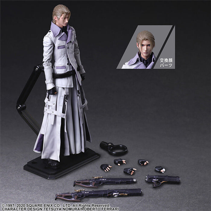 FINAL FANTASY VII REMAKE &#8211; FIGURINE RUFUS SHINRA PLAY ARTS KAI JAPANDCO 7c