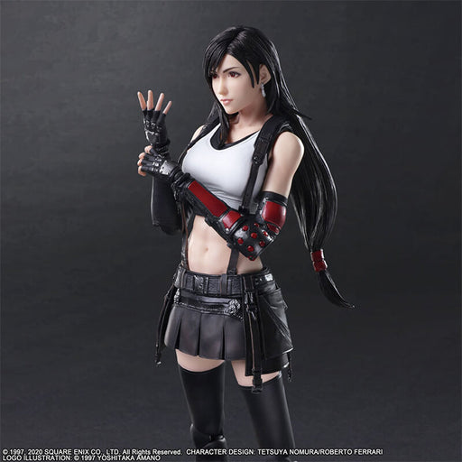 FINAL FANTASY VII REMAKE - FIGURINE TIFA LOCKHART PLAY ARTS KAI JAPANDCO 2c