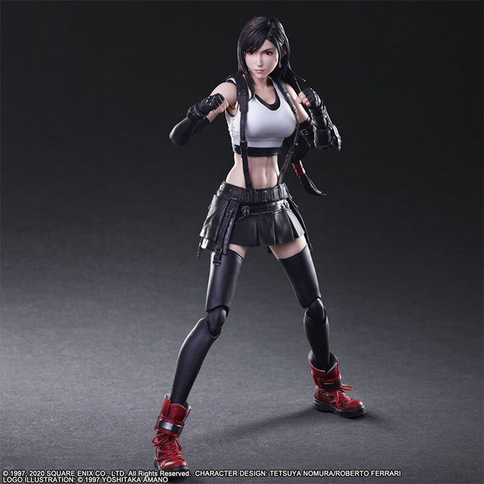 FINAL FANTASY VII REMAKE - FIGURINE TIFA LOCKHART PLAY ARTS KAI JAPANDCO 3c