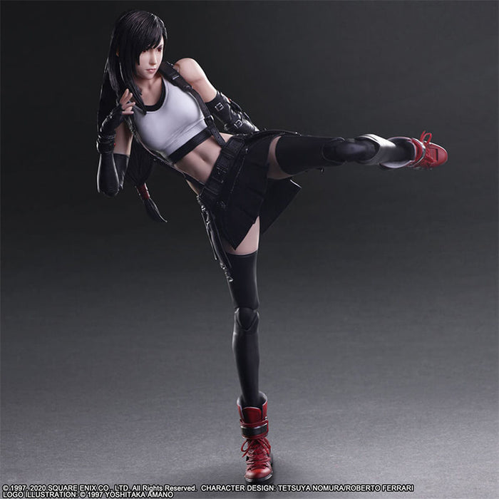 FINAL FANTASY VII REMAKE - FIGURINE TIFA LOCKHART PLAY ARTS KAI JAPANDCO 4c