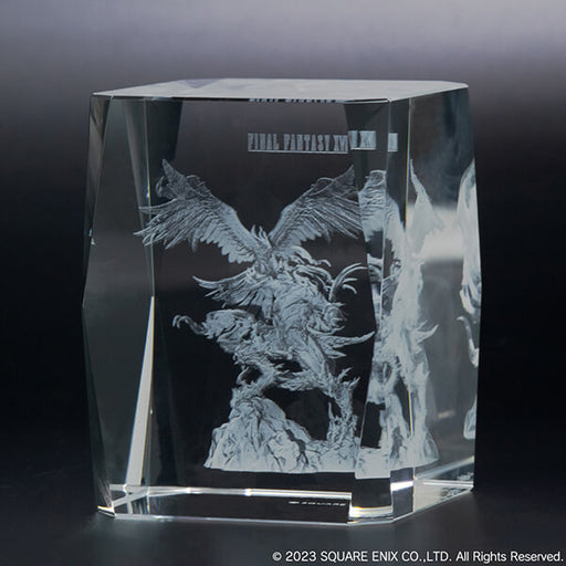 FINAL FANTASY XVI - VERRE DE CRISTAL GRAVE AU LASER PHOENIX & IFRIT JAPANDCO 2c