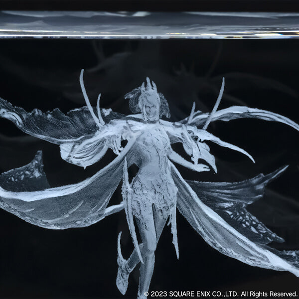 FINAL FANTASY XVI - VERRE DE CRISTAL GRAVE AU LASER SHIVA JAPANDCO 4c