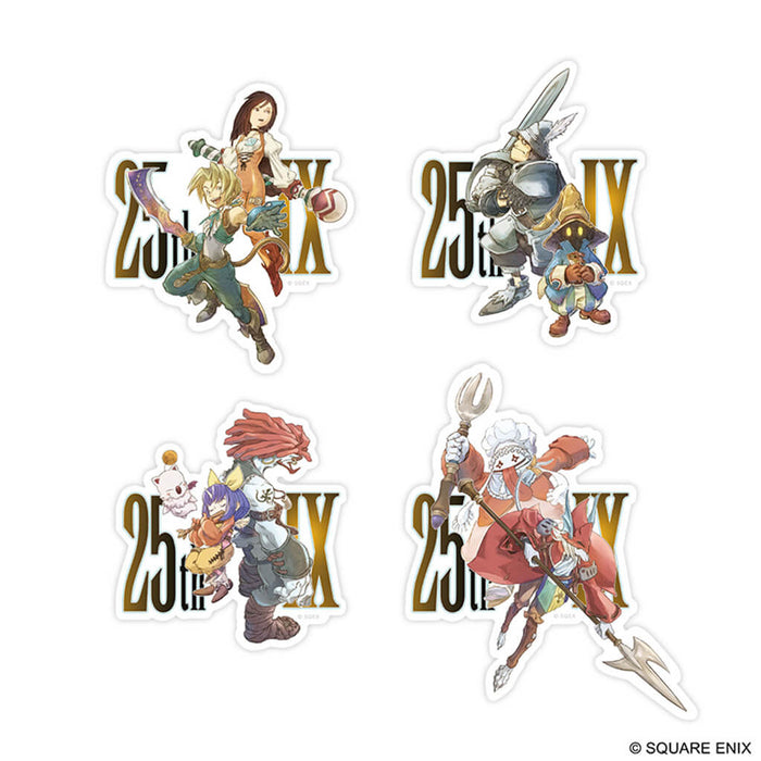 FINAL FANTASY IX - SET DE PEGATINAS DEL 25.º ANIVERSARIO (4 UDS.)