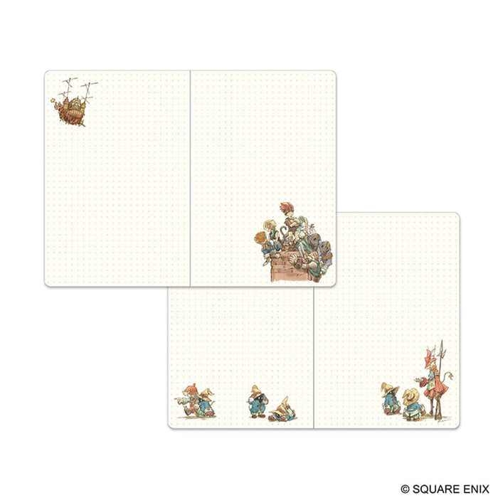 Notebook B6 Format Goodies Notebook B6 format – Final Fantasy | Japandco