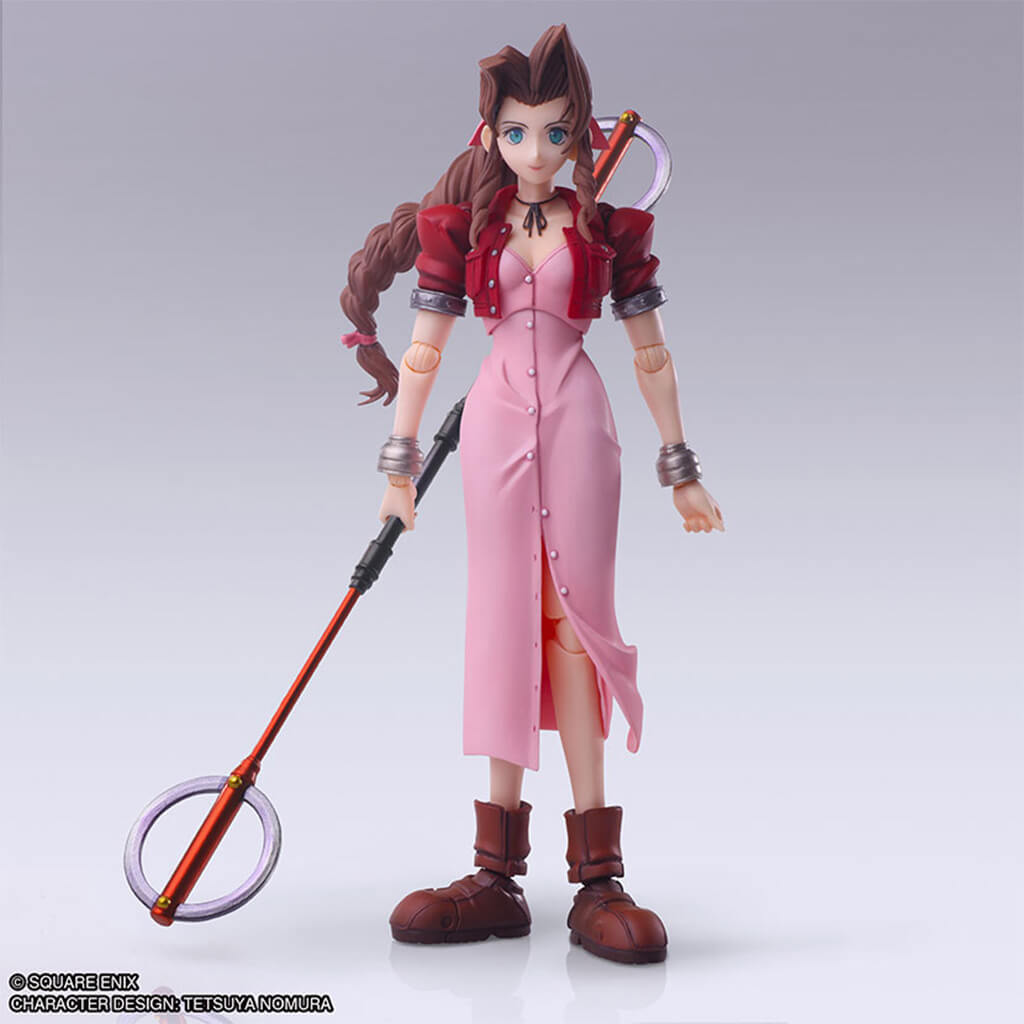 FINAL FANTASY VII - FIGURA AERITH GAINSBOROUGH (MITHRIL VER.) BRING ARTS
