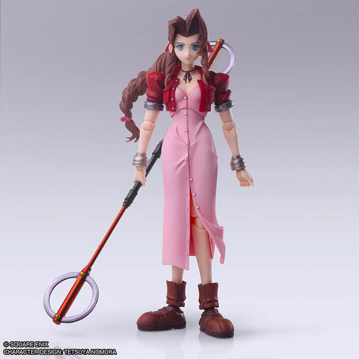FINAL FANTASY VII - FIGURINE AERITH GAINSBOROUGH (MITHRIL VER.) BRING ARTS