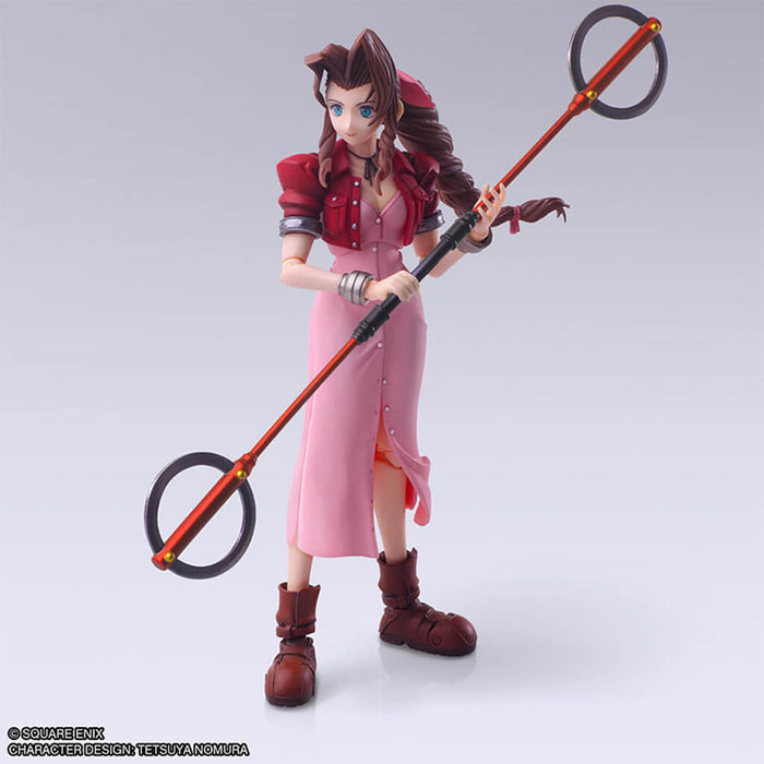 FINAL FANTASY VII - FIGURINE AERITH GAINSBOROUGH (MITHRIL VER.) BRING ARTS