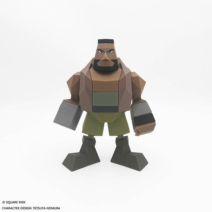 FINAL FANTASY VII - FIGURINE BARRET WALLACE POLYGON SOFT VINYL