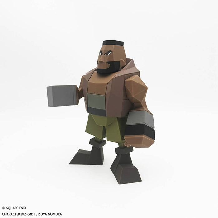 FINAL FANTASY VII - FIGURINE BARRET WALLACE POLYGON SOFT VINYL
