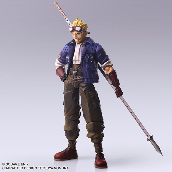 FINAL FANTASY VII - CID HIGHWIND TRAE ARTES FIGURA