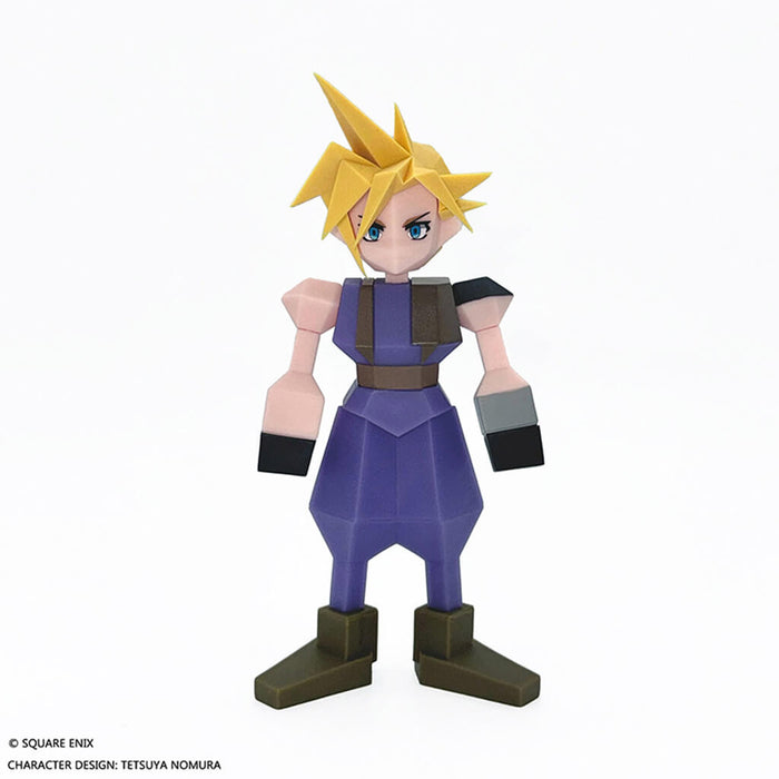 FINAL FANTASY VII - FIGURINE CLOUD STRIFE POLYGON SOFT VINYL