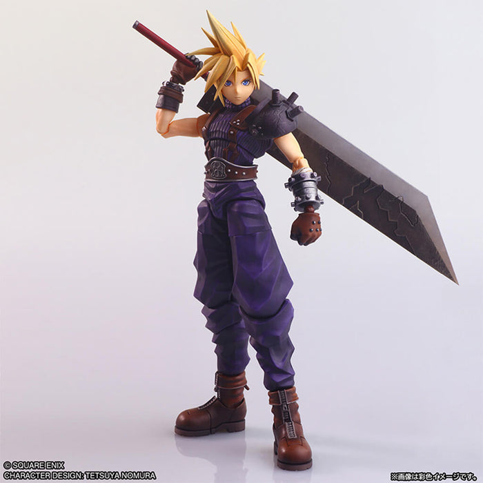 FINAL FANTASY VII - FIGURINE CLOUD STRIFE STRUCTURE ARTS