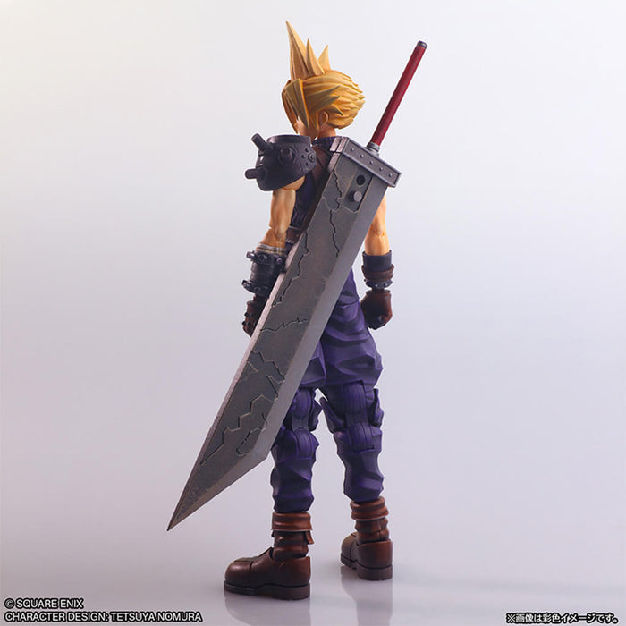 FINAL FANTASY VII - FIGURINE CLOUD STRIFE STRUCTURE ARTS