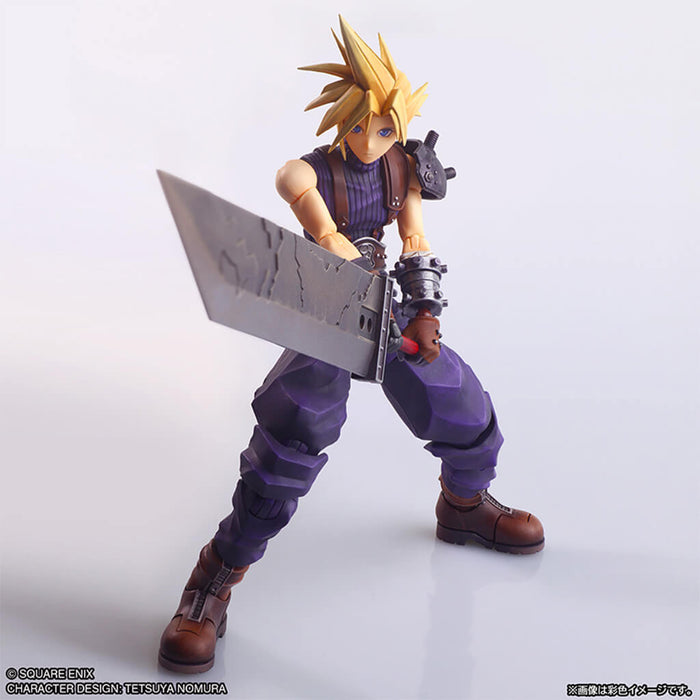 FINAL FANTASY VII - FIGURINE CLOUD STRIFE STRUCTURE ARTS