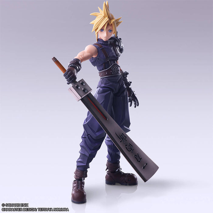 FINAL FANTASY VII - FIGURINE CLOUD STRIFE (HARDBREAKER VER.) BRING ARTS