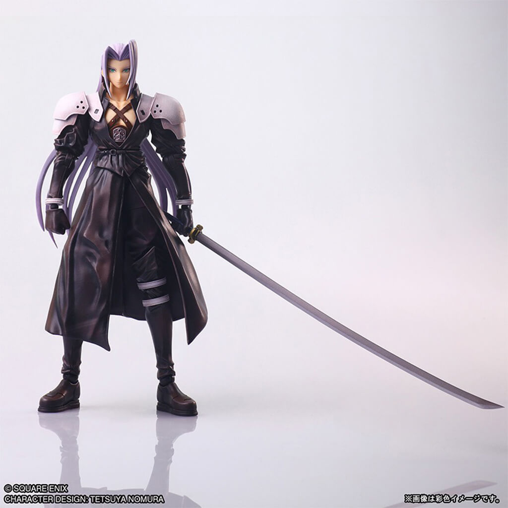 FINAL FANTASY VII - FIGURA SEPHIROTH STRUCTURE ARTS