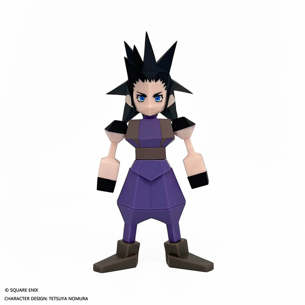 FINAL FANTASY VII - FIGURA ZACK FAIR POLYGON SOFT VINYL