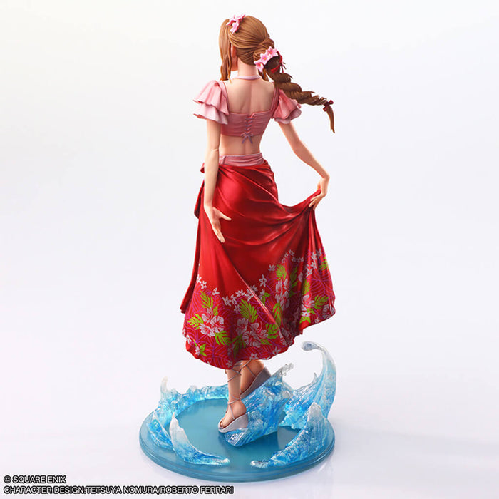 FINAL FANTASY VII REBIRTH - FIGURA DE AERITH GAINSBOROUGH (VERSIÓN EN TRAJE DE BAÑO) STATIC ARTS