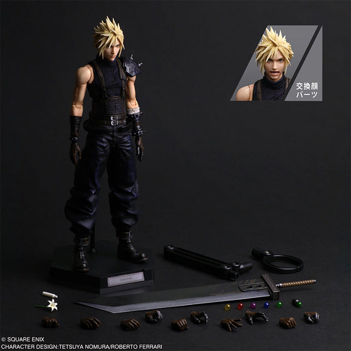 FINAL FANTASY VII REBIRTH - FIGURINE CLOUD STRIFE PLAY ARTS SHIN