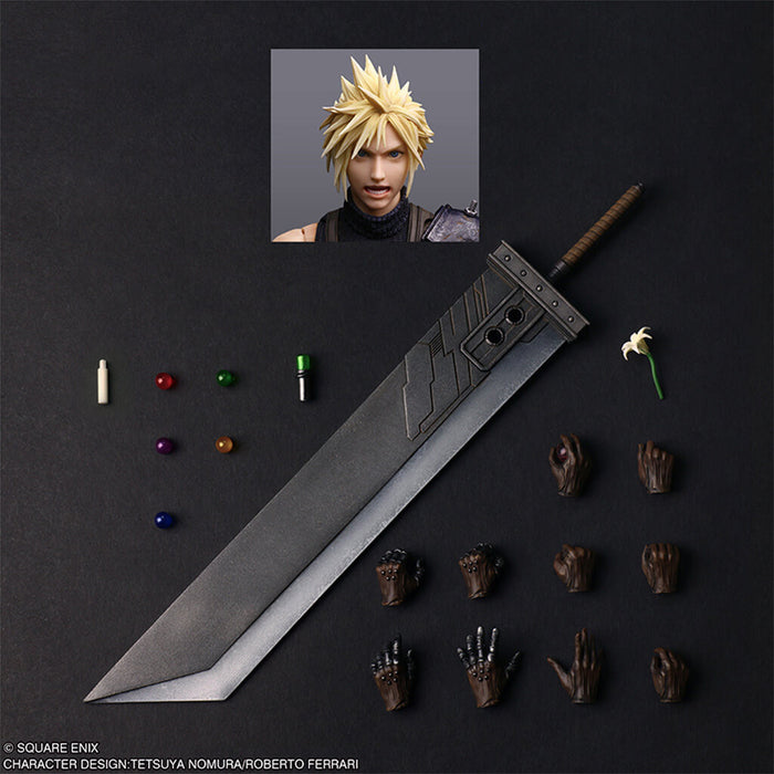 FINAL FANTASY VII REBIRTH - FIGURINE CLOUD STRIFE PLAY ARTS SHIN