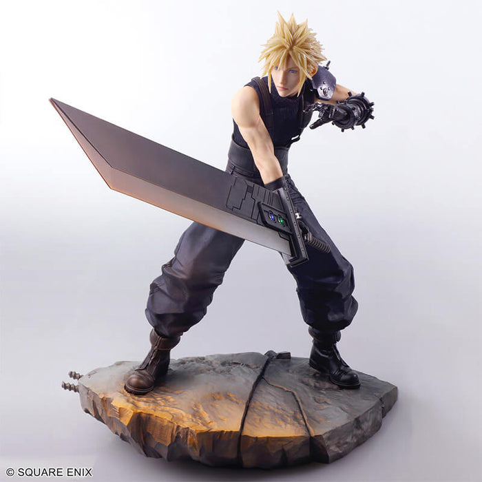 FINAL FANTASY VII REBIRTH - FIGURA DE ARTES ESTÁTICAS CLOUD STRIFE