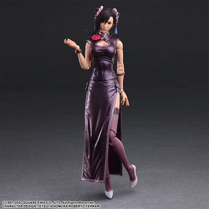FINAL FANTASY VII REMAKE - FIGURINE TIFA LOCKHART (FIGHTER DRESS VER.) PLAY ARTS KAI