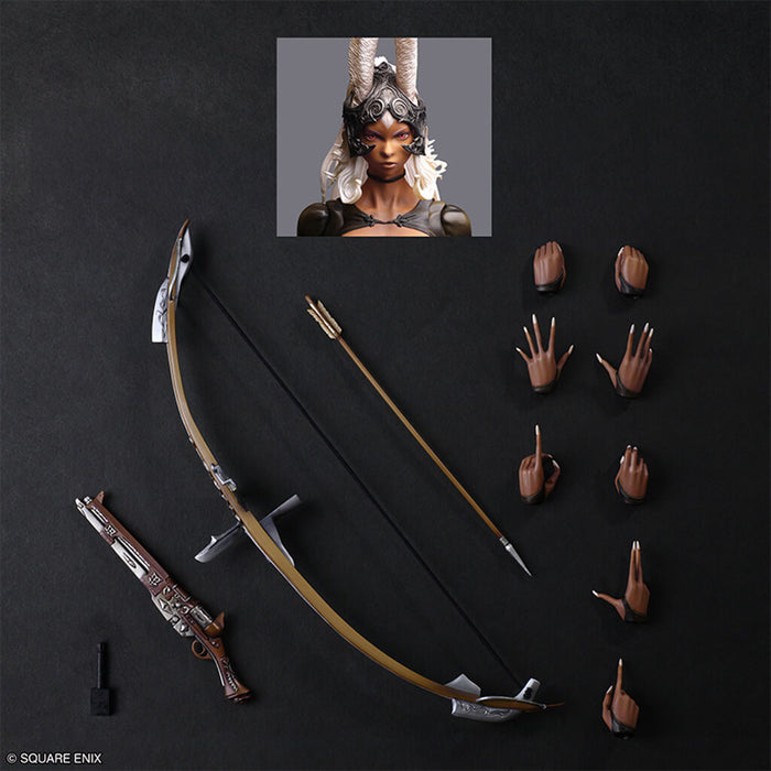 FINAL FANTASY XII - FIGURA DE SHIN DE FRAN PLAY ARTS