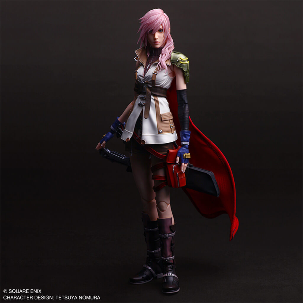 FINAL FANTASY XIII - FIGURA LIGHTNING PLAY ARTS SHIN