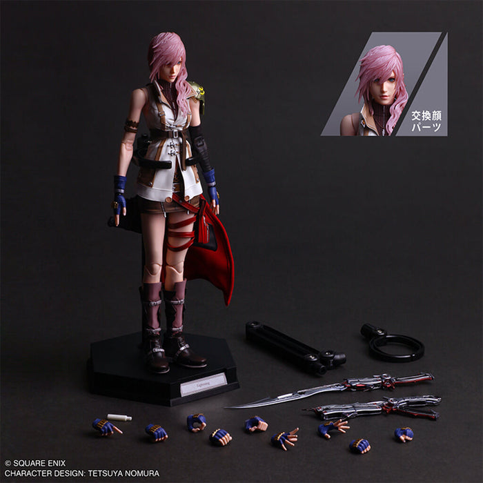 FINAL FANTASY XIII - FIGURINE LIGHTNING PLAY ARTS SHIN