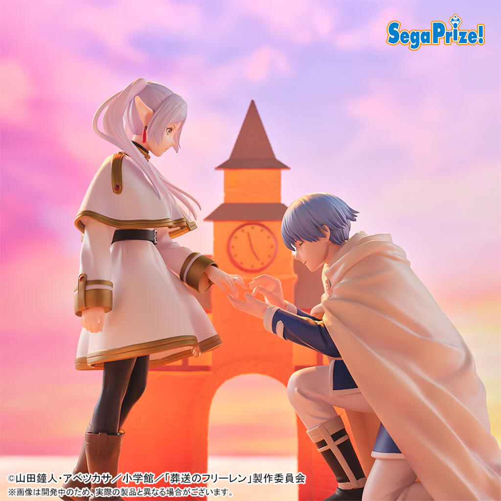 FRIEREN BEYOND JOURNEY'S END - FIGURAS FRIEREN & HIMMEL ETERNAL LOVE LUMINASTA