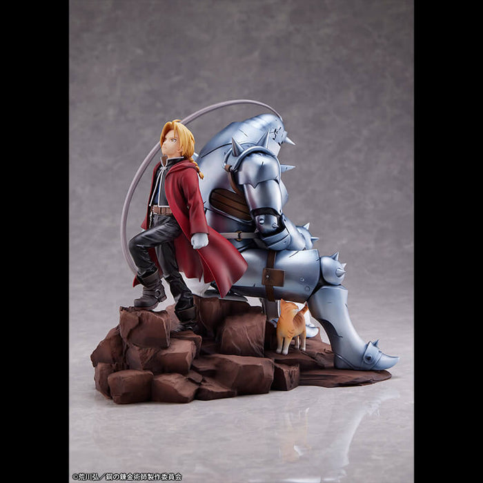 FULLMETAL ALCHEMIST BROTHERHOOD &#8211; FIGURINE EDWARD ELRIC &#038; ALPHONSE ELRIC BROTHERS JAPANDCO 8c