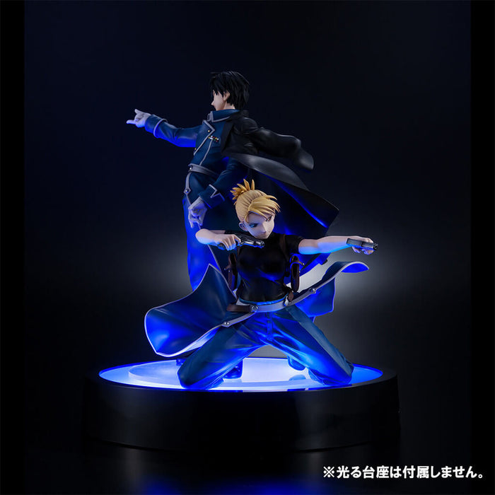 FULLMETAL ALCHEMIST - FIGURAS DE LA SERIE PRECIOUS GEM DE ROY MUSTANG Y RIZA HAWKEYE