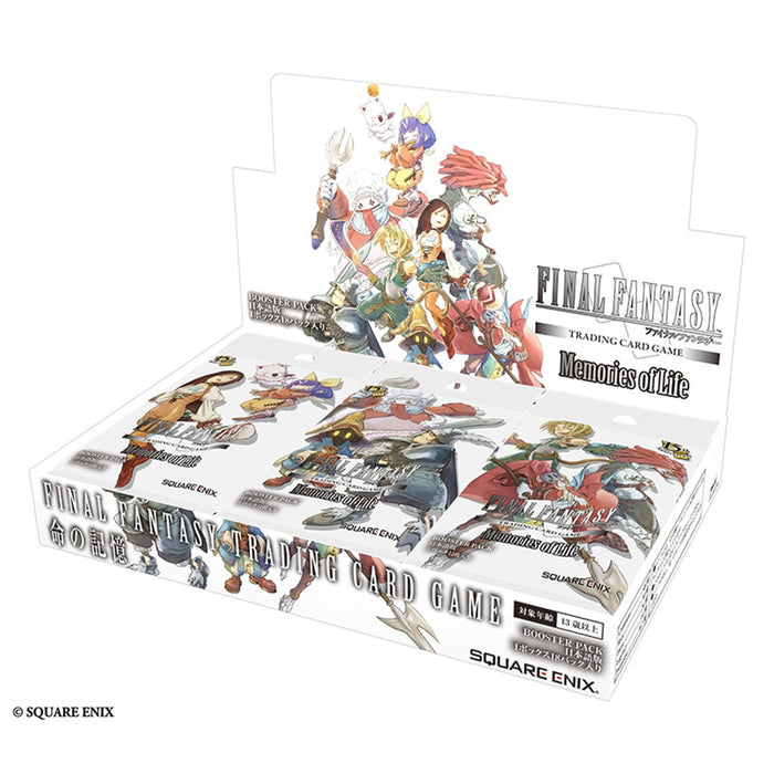 Final Fantasy Trading Card Game Memories of Life Japanese Edition Box
