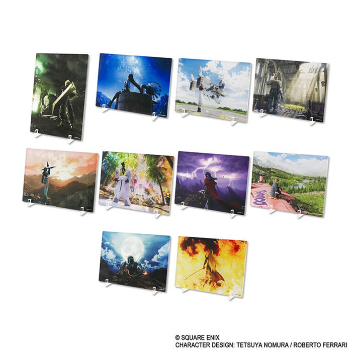 Final Fantasy VII Remake - Mini Acrylic Panels (Box of 10)